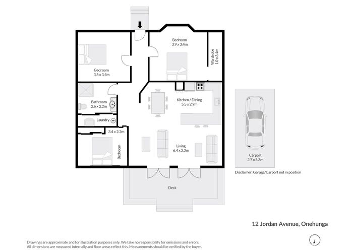  at 12 Jordan Avenue, Onehunga, Auckland