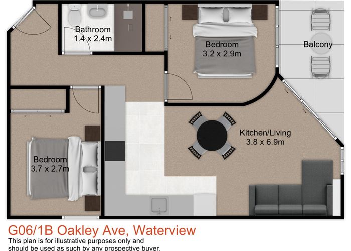  at G06/1B Oakley Avenue, Waterview, Auckland City, Auckland