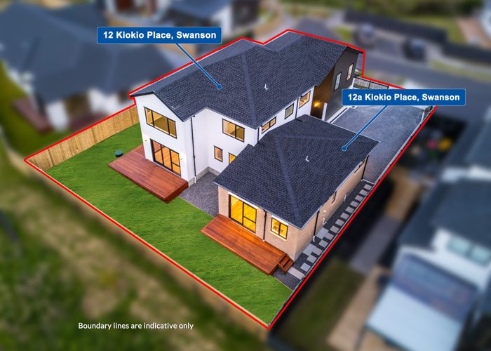  at 12 & 12a Kiokio Place, Swanson, Waitakere City, Auckland