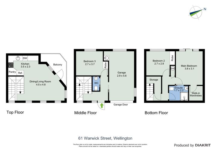  at 61 Warwick Street, Wilton, Wellington