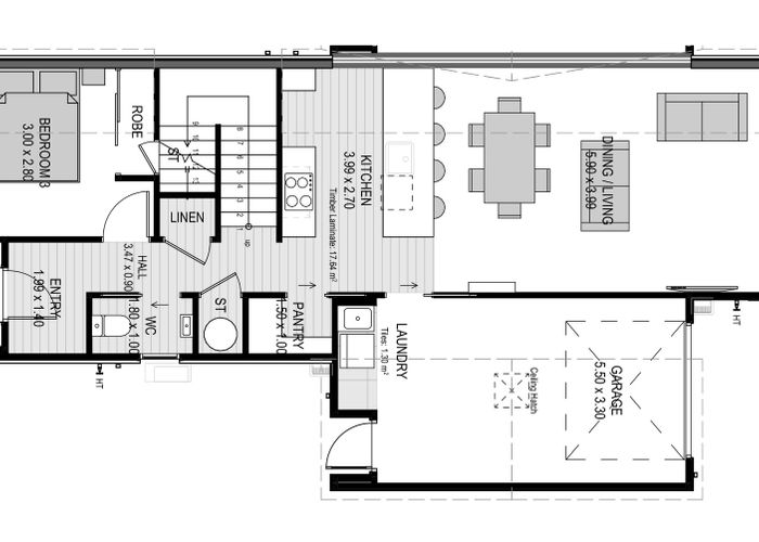  at 55 Monsaraz Boulevard, Townhouse 6, Halswell, Christchurch City, Canterbury
