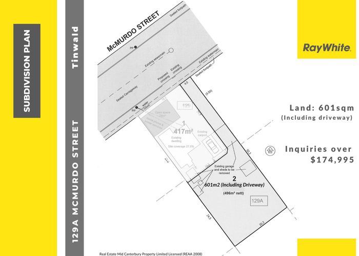  at 129a McMurdo Street, Tinwald, Ashburton, Canterbury