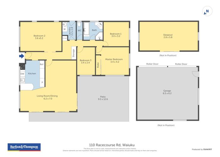  at 110 Racecourse Road, Waiuku, Waiuku