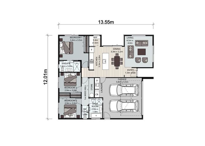  at 64 Sholto Duncan Cres, Wigram Grove, Wigram, Christchurch City, Canterbury