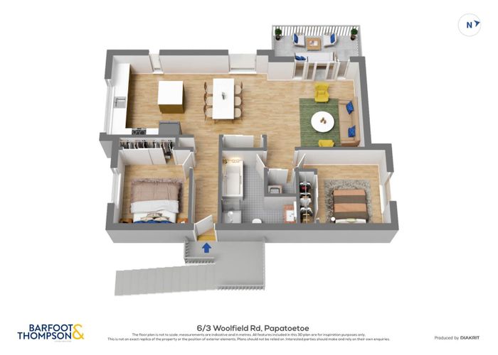  at 6/3 Woolfield Road, Papatoetoe, Manukau City, Auckland