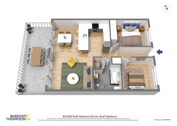  at 8/340 Gulf Harbour Drive, Gulf Harbour, Rodney, Auckland