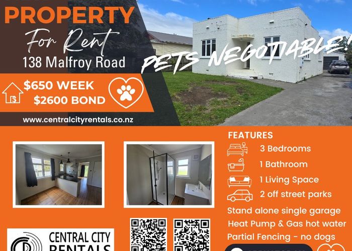  at 138 Malfroy Road, Victoria, Rotorua, Bay Of Plenty