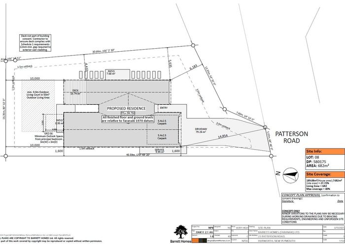  at Lot 8/23 Patterson Road, Hurdon, New Plymouth, Taranaki