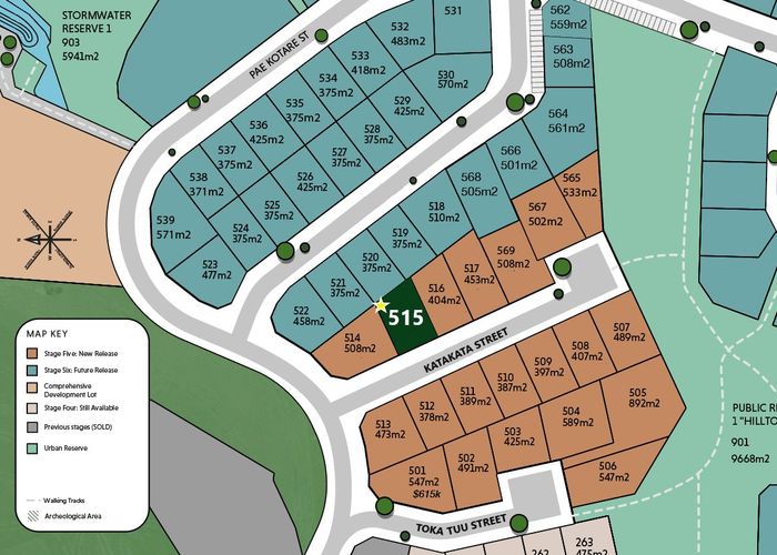  at Lot 515/3 Katakata Street, Stage 5, Ranghitahi, Raglan, Waikato, Waikato