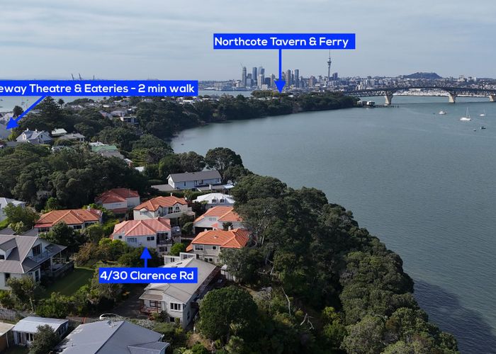  at 4/30 Clarence Road, Northcote Point, North Shore City, Auckland