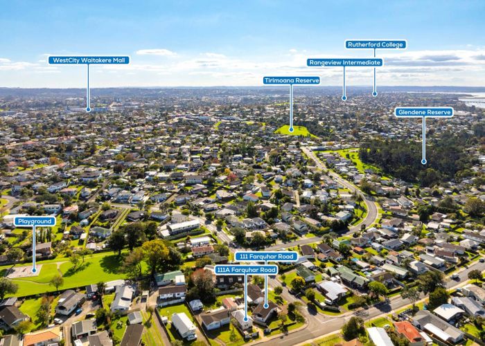  at 111 & 111A Farquhar Road, Glendene, Waitakere City, Auckland