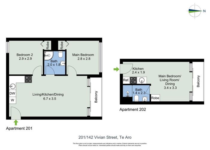  at 201/142 Vivian Street, Te Aro, Wellington, Wellington