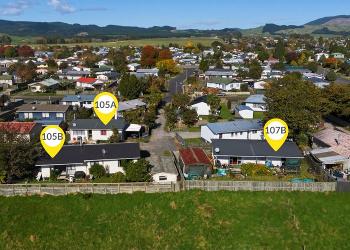  at 105A, 105B , 107B Pohutukawa Drive, Owhata, Rotorua, Bay Of Plenty