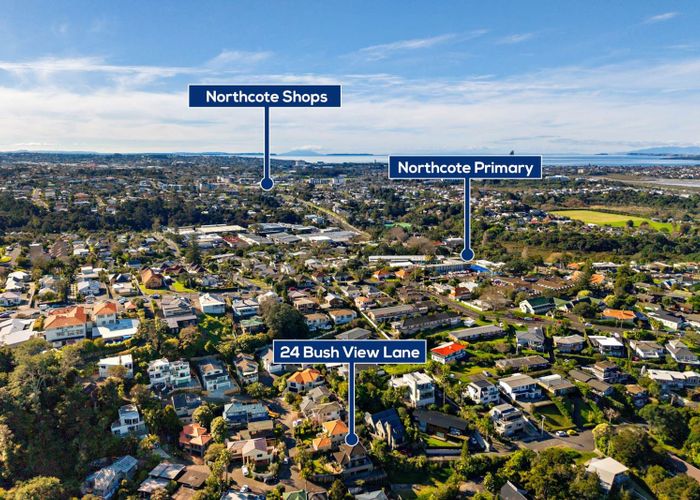  at 24 Bush View Lane, Northcote, North Shore City, Auckland