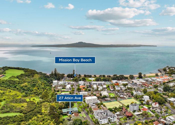  at 27 Atkin Avenue, Mission Bay, Auckland City, Auckland