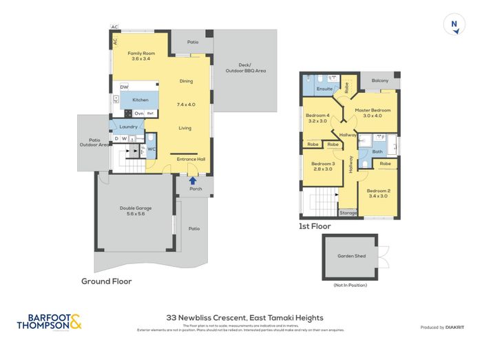  at 33 Newbliss Crescent, East Tamaki Heights, Auckland