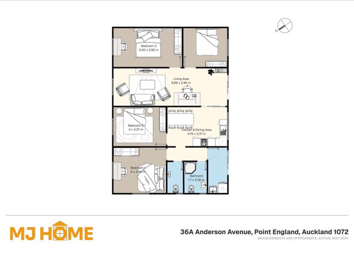  at 36A Anderson Avenue, Point England, Auckland City, Auckland