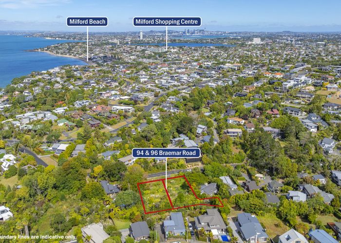  at 94 & 96 Braemar Road, Castor Bay, North Shore City, Auckland