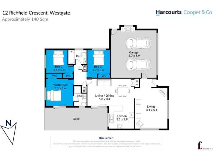  at 12 Richfield Crescent, Westgate, Waitakere City, Auckland