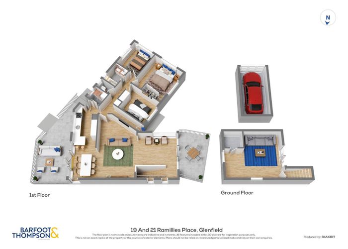  at 19 & 21 Ramillies Place, Glenfield, North Shore City, Auckland