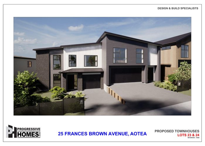  at Lots 22-26/25 Frances Brown Avenue, Aotea, Porirua, Wellington