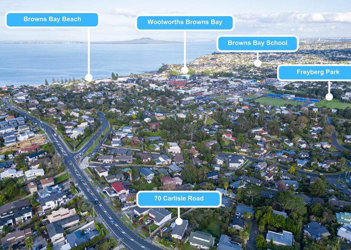  at 70 Carlisle Road, Browns Bay, North Shore City, Auckland