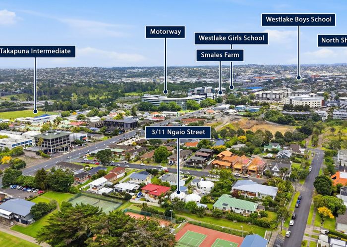  at 3/11 Ngaio Street, Takapuna, North Shore City, Auckland