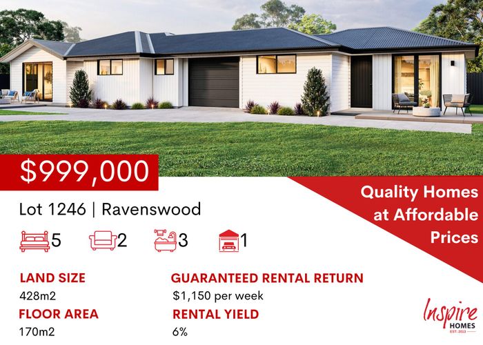  at Lot 1246 Ravenswood Development, Ravenswood, Waimakariri, Canterbury