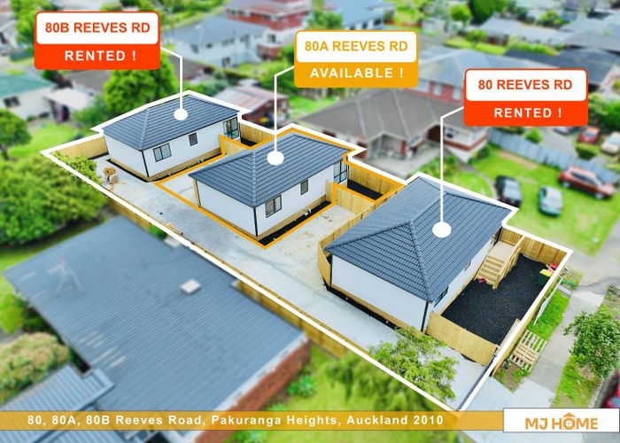  at 80A Reeves Road, Pakuranga Heights, Manukau City, Auckland