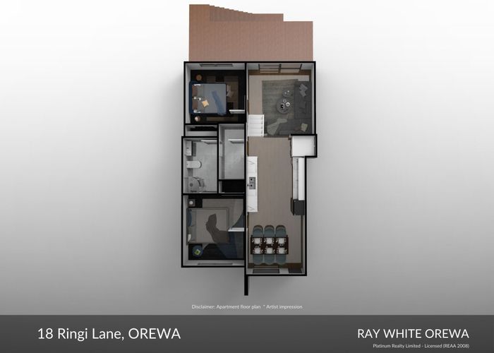  at APT 3/3 Kawau Close, Orewa, Rodney, Auckland
