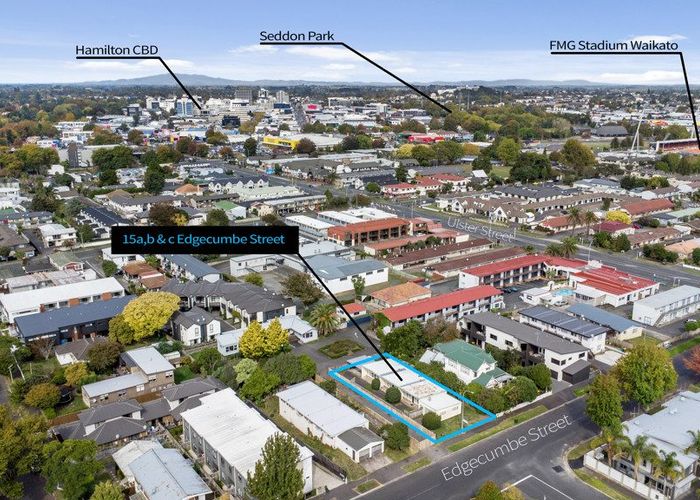  at 15A, B, C Edgecumbe Street, Whitiora, Hamilton, Waikato