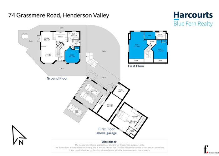  at 74 Grassmere Road, Henderson Valley, Auckland