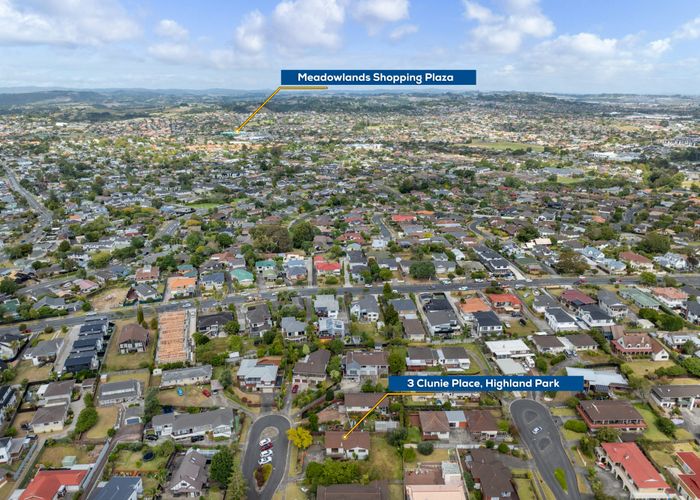  at 3 Clunie Place, Highland Park, Manukau City, Auckland