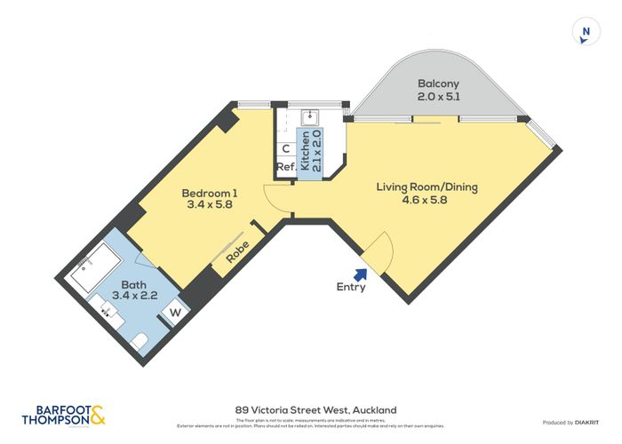  at 13B/89 Victoria Street West, Auckland Central, Auckland
