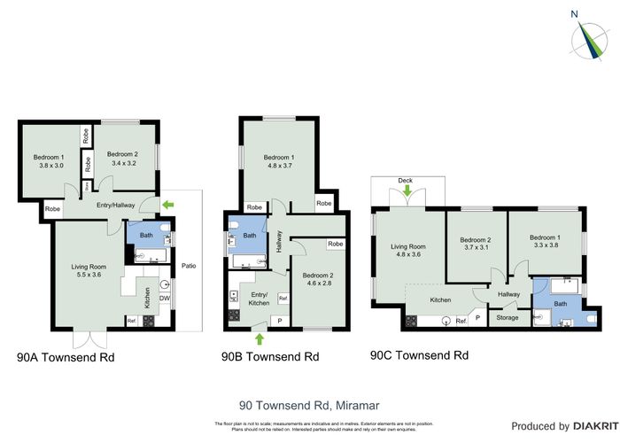  at 90C Townsend Road, Miramar, Wellington, Wellington