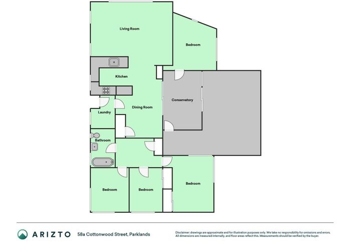  at 58A Cottonwood Street, Parklands, Christchurch