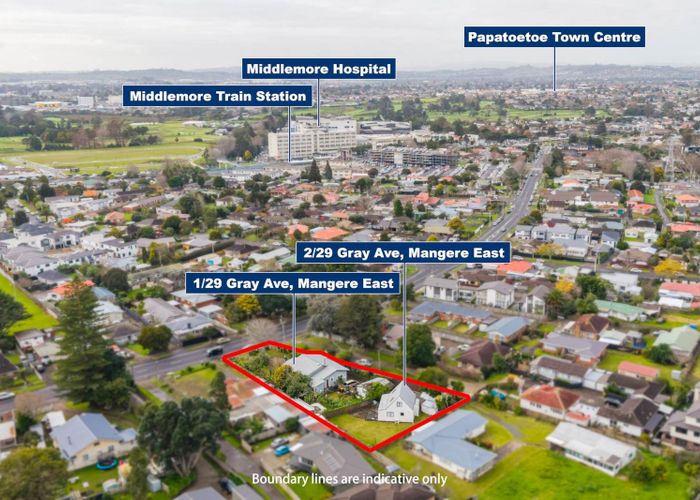  at 1/29 & 2/29 Gray Avenue, Mangere East, Manukau City, Auckland