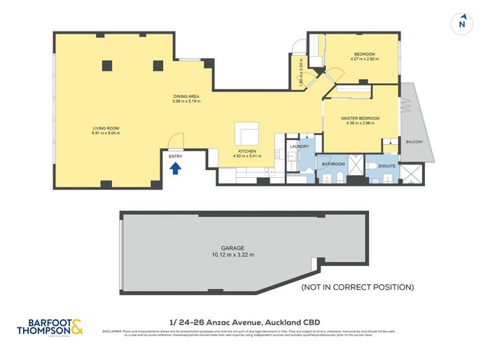  at 1/24 Anzac Avenue, Auckland Central, Auckland