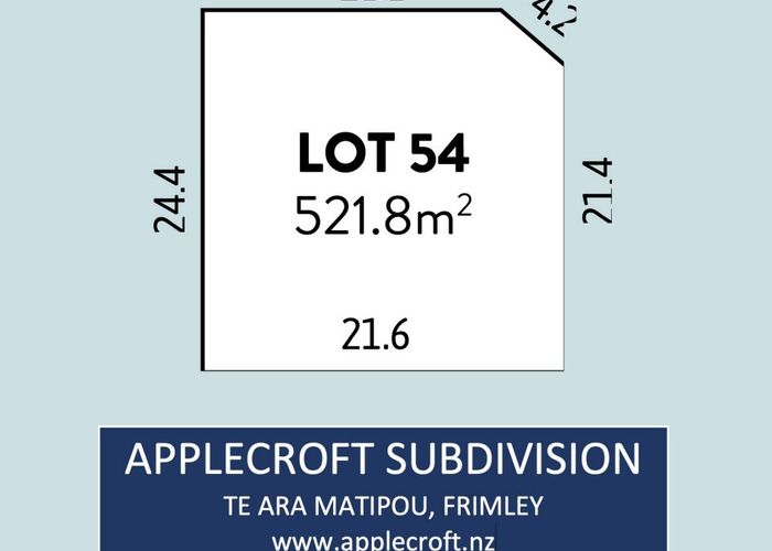  at Lot 54 Applecroft Subdivision, Frimley, Hastings, Hawke's Bay