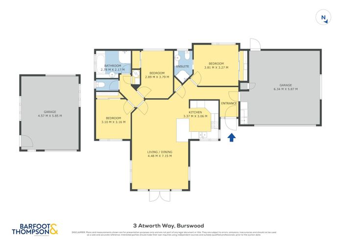  at 3 Atworth Way, Burswood, Auckland