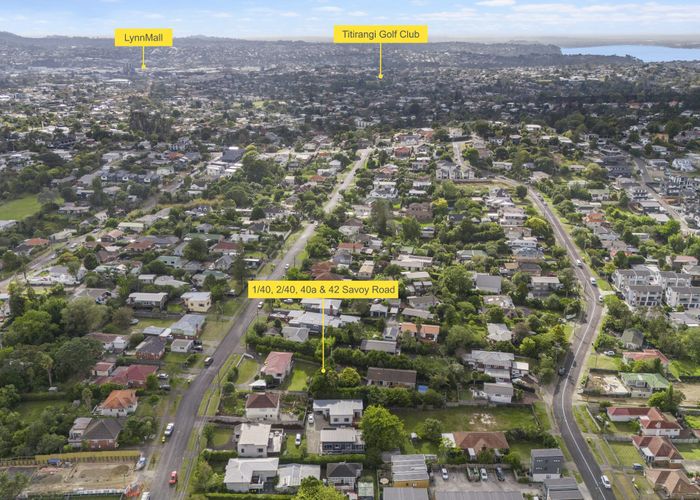  at 40/1 , 40/2, 40A & 42 Savoy Road, Glen Eden, Waitakere City, Auckland