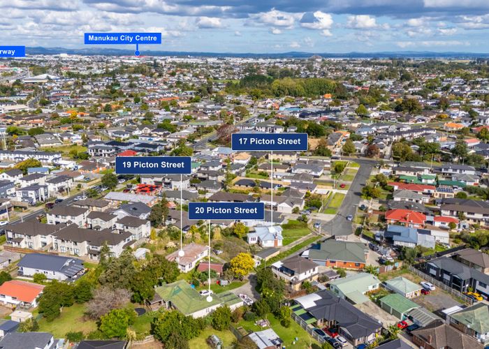  at 17,19 & 20 Picton Street, Papatoetoe, Manukau City, Auckland