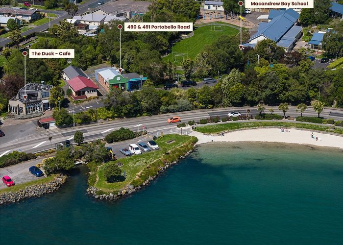  at 490 & 491 Portobello Road, Macandrew Bay, Dunedin, Otago
