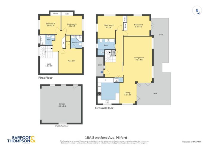  at 1/16 Stratford Avenue, Milford, Auckland