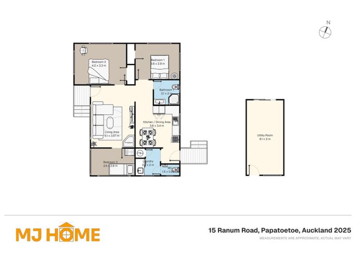  at 15 Ranum Road, Papatoetoe, Manukau City, Auckland