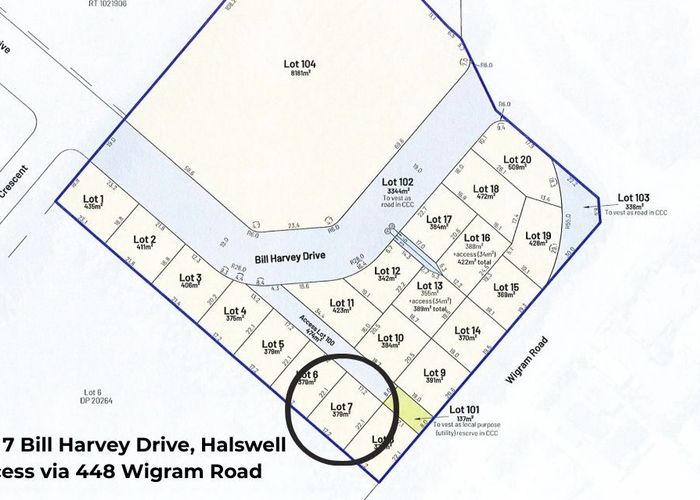  at Lot 7 Bill Harvey Drive, Halswell, Halswell, Christchurch City, Canterbury