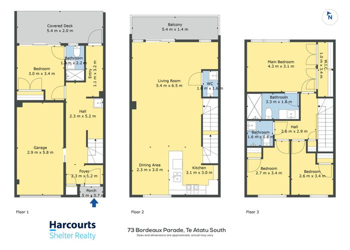  at 73 Bordeaux Parade, Te Atatu South, Waitakere City, Auckland