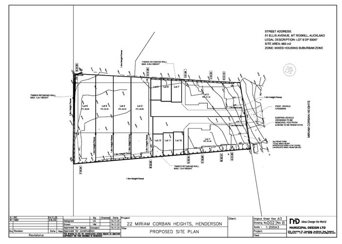  at 22 Miriam Corban Heights, Henderson, Waitakere City, Auckland