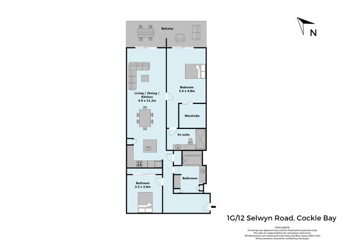  at 1G/12 Selwyn Road, Howick, Auckland