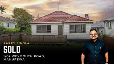  at 1/64 Weymouth Road, Manurewa, Auckland